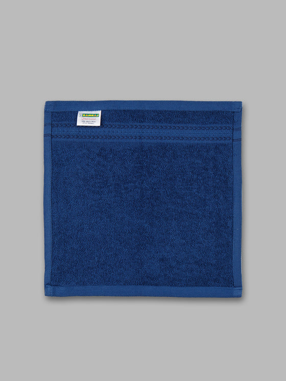 Premium Soft & Absorbent Navy Terry Face Towel FC8 ( Pack of 5 )