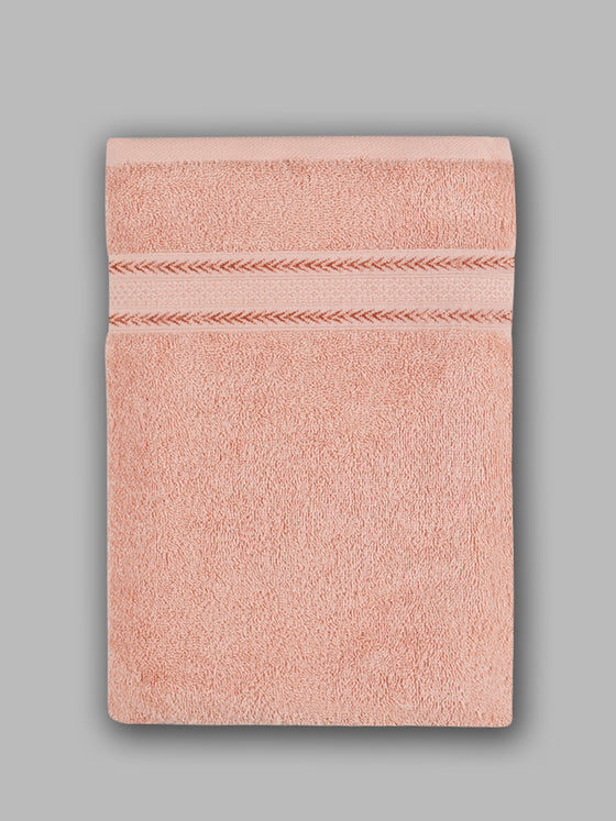 Premium Soft & Absorbent Peach Terry Bath Towel