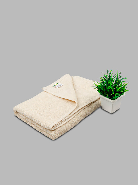 Premium Soft & Absorbent Cream Terry Bath Towel